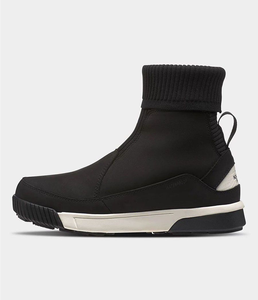 Dámské Boty The North Face Sierra Knit Wp Černé | BQTYUPL-56