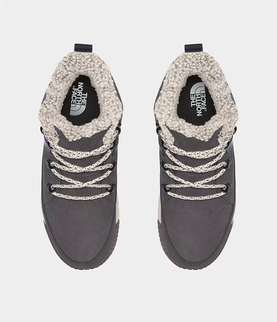 Dámské Boty The North Face Sierra Mid Lace Wp Šedé | JSOCTLZ-79