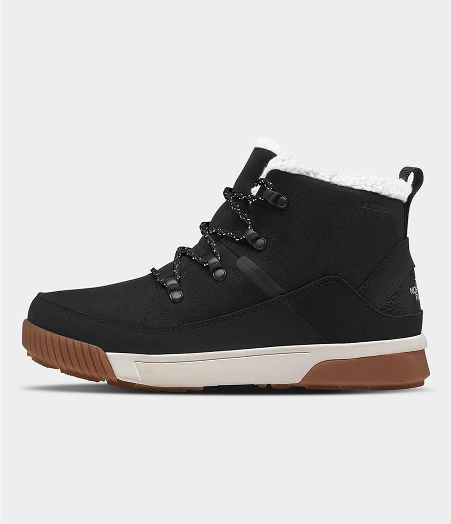 Dámské Boty The North Face Sierra Mid Lace Wp Černé | WUJVMKA-47