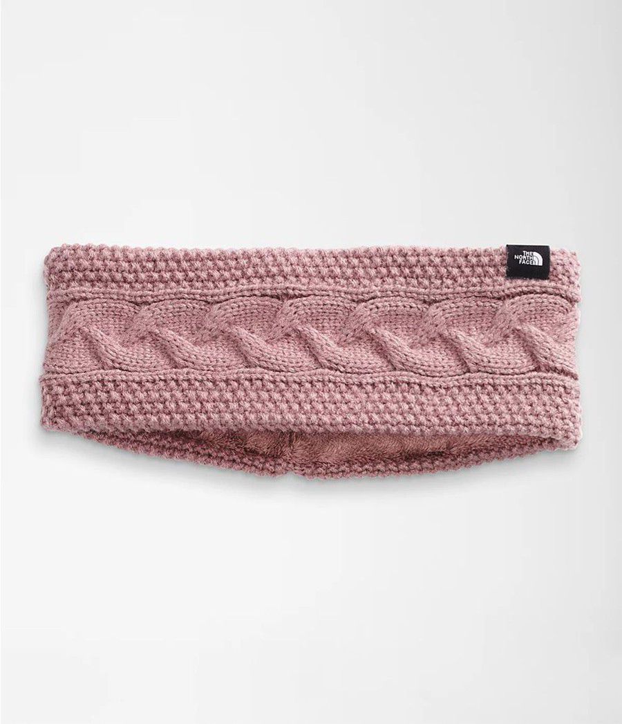 Dámské Earband The North Face Cable Minna Růžové | BYMTGZJ-28