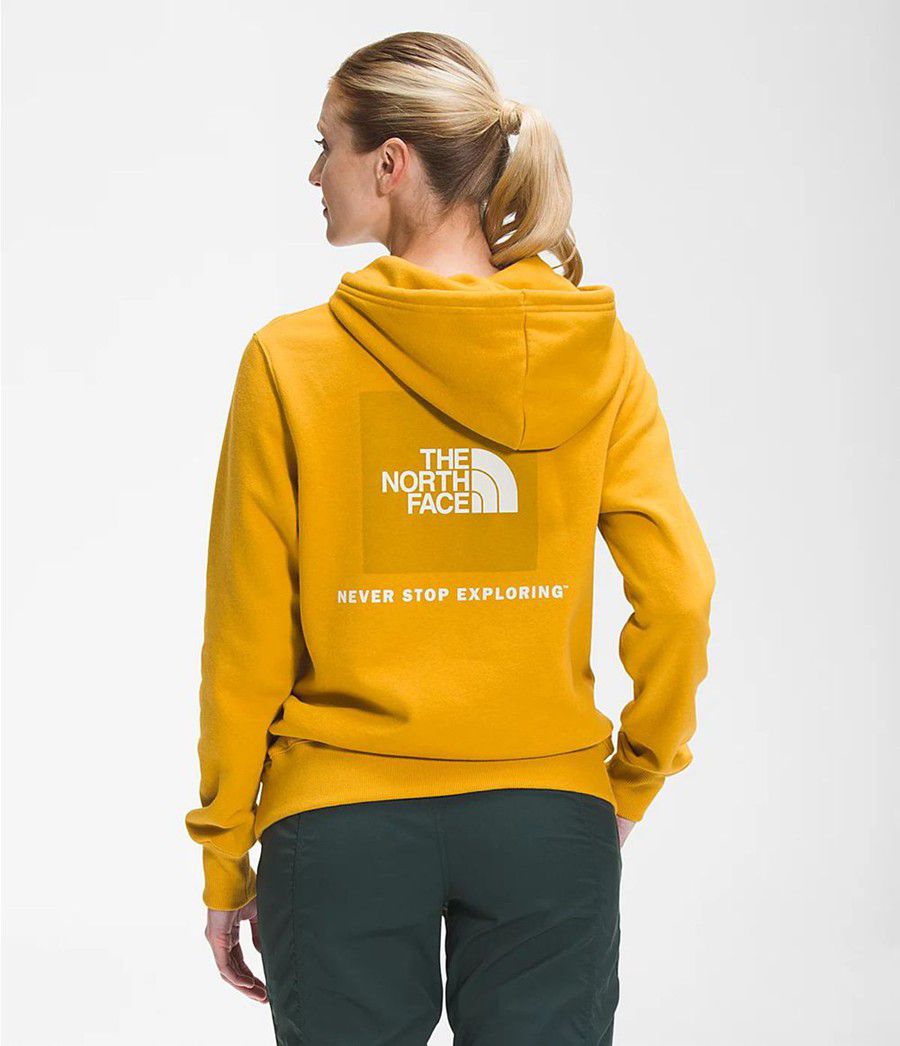 Dámské Hoodies The North Face Box Nse Pullover Žluté | NMQXIPF-07