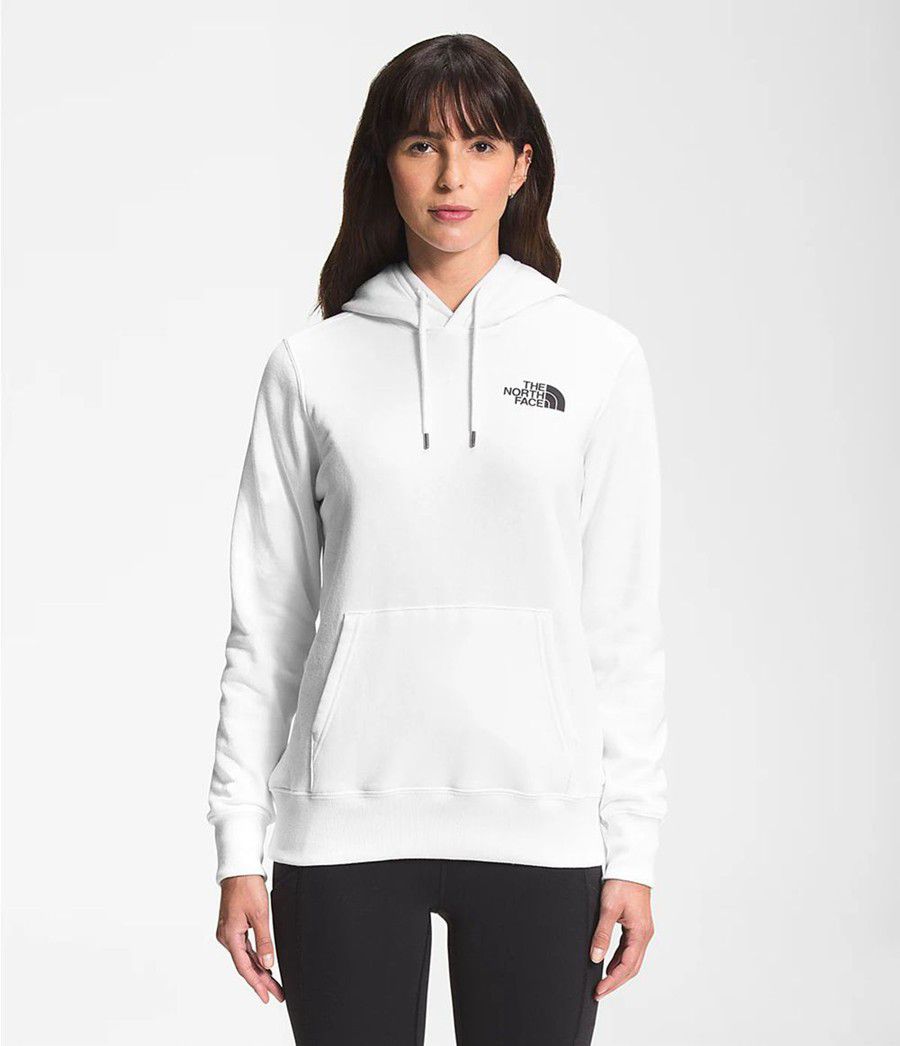Dámské Hoodies The North Face Box Nse Pullover Bílé | ZRWLTJG-57