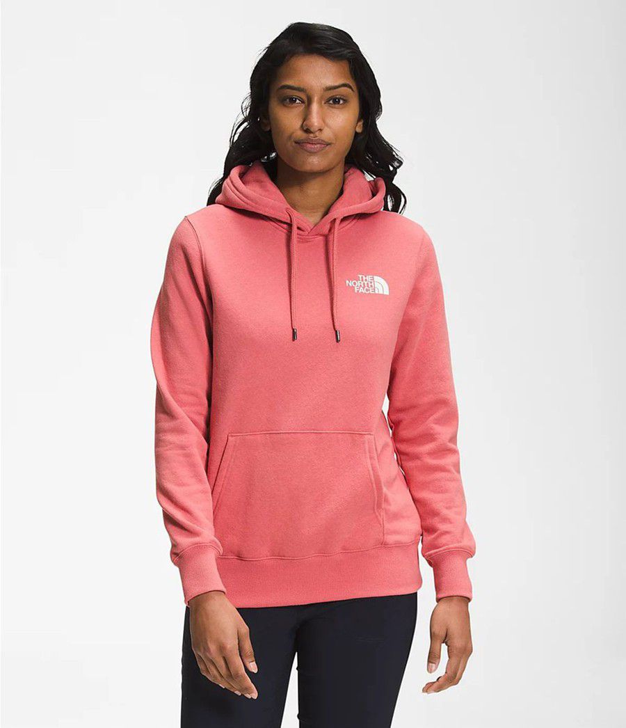 Dámské Hoodies The North Face Box Nse Pullover Růžové | CQDFXVJ-89