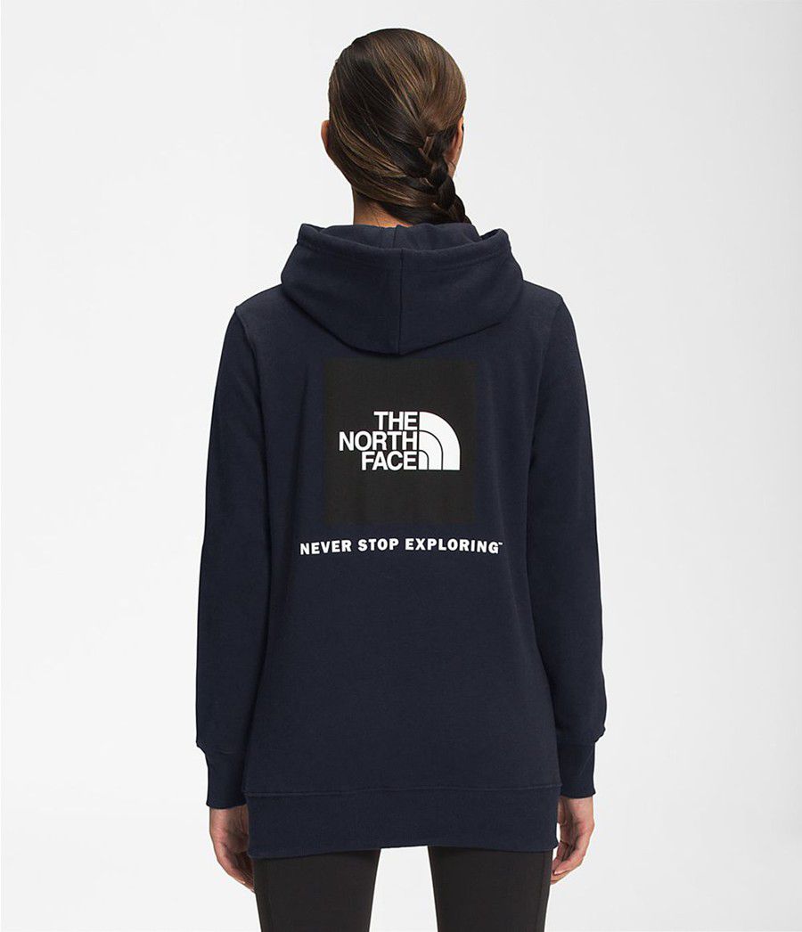 Dámské Hoodies The North Face Box Nse Pullover Tmavě Blankyt | QOCDUZP-71