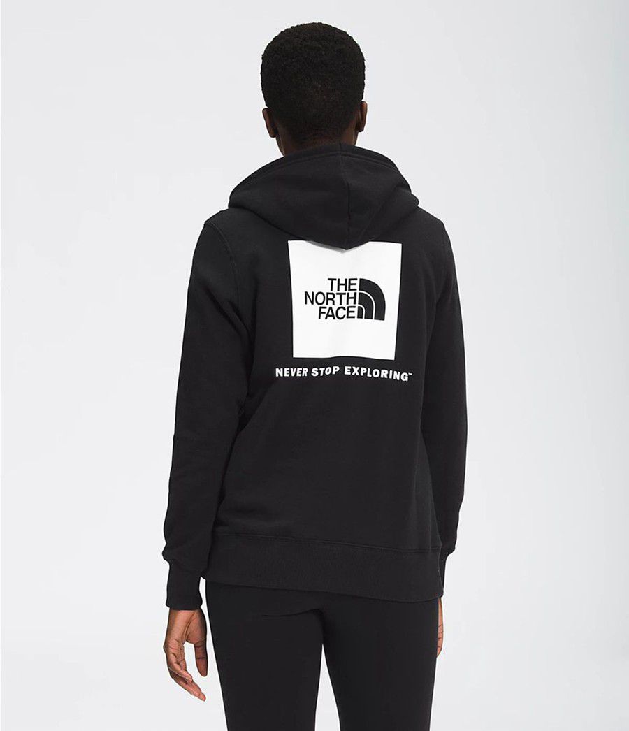 Dámské Hoodies The North Face Box Nse Pullover Černé | TLAWOGN-51