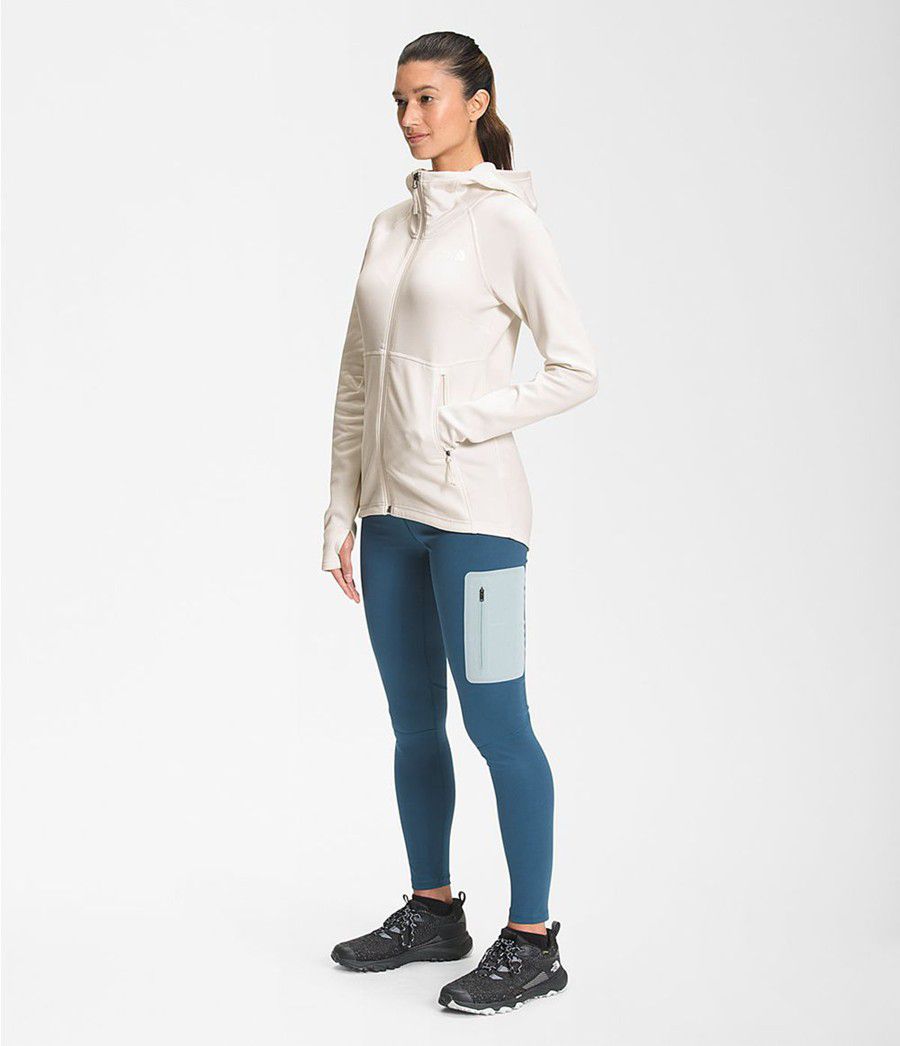 Dámské Hoodies The North Face Canyonlands Bílé | EJGLMIA-75