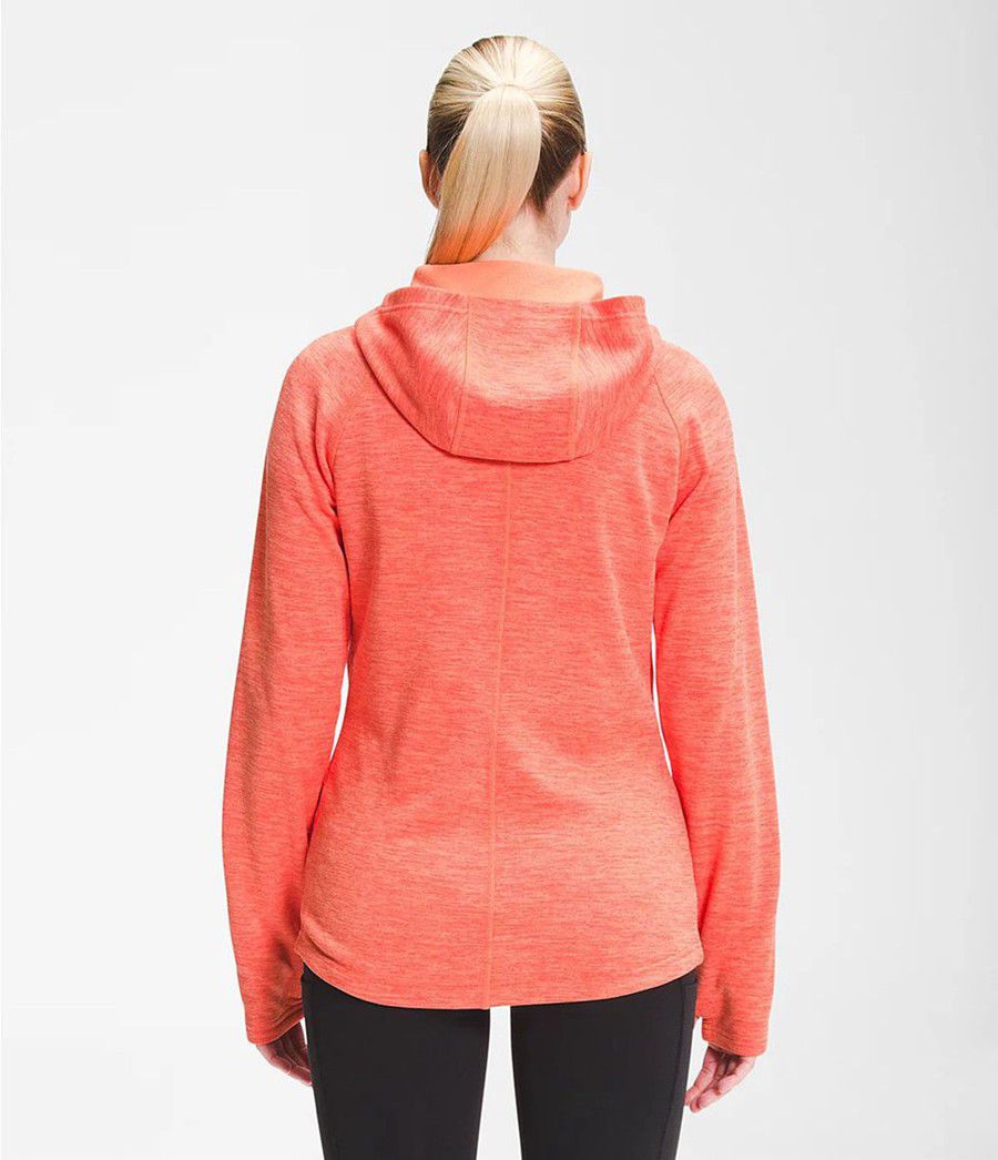 Dámské Hoodies The North Face Canyonlands Oranžové | UIMWTHP-95