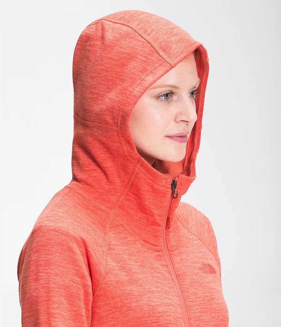 Dámské Hoodies The North Face Canyonlands Oranžové | UIMWTHP-95