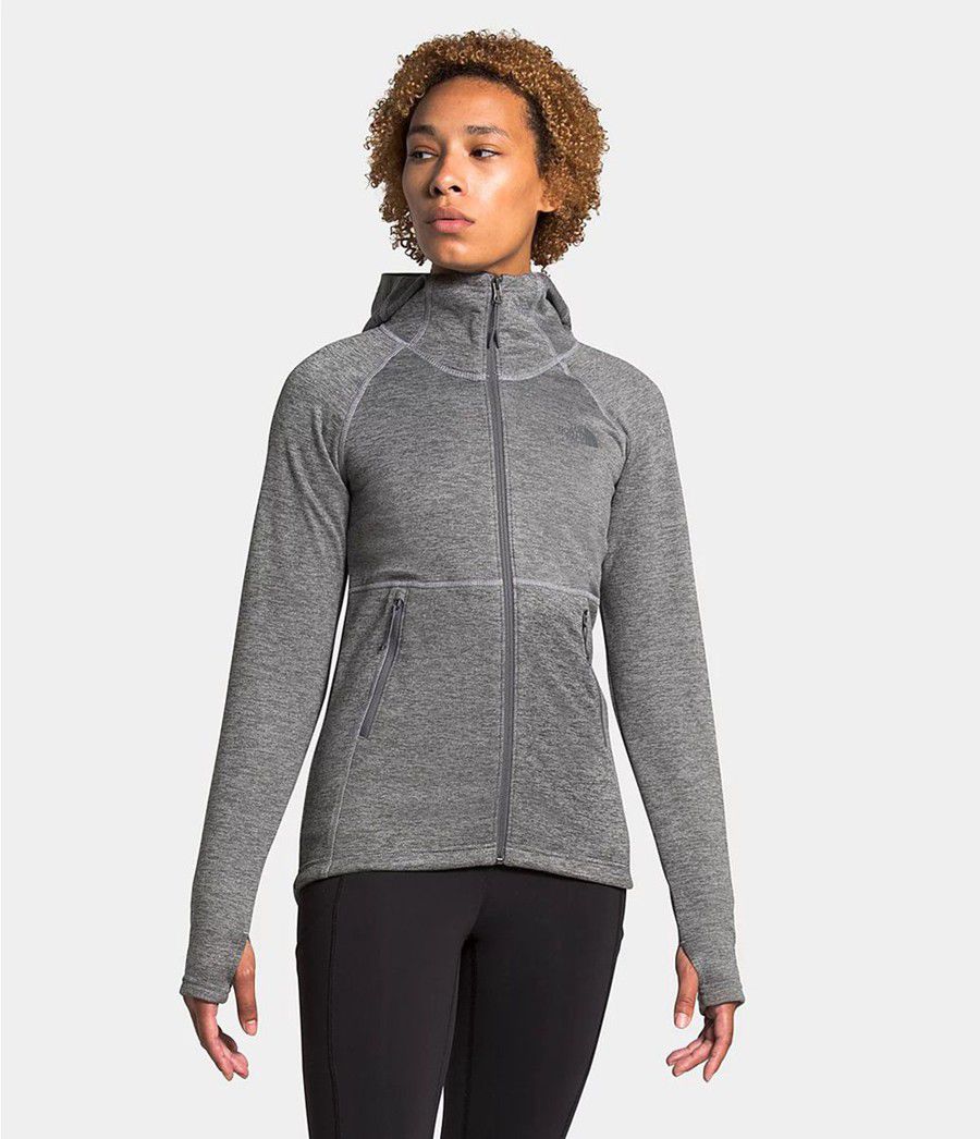 Dámské Hoodies The North Face Canyonlands Šedé | ICPENBO-80