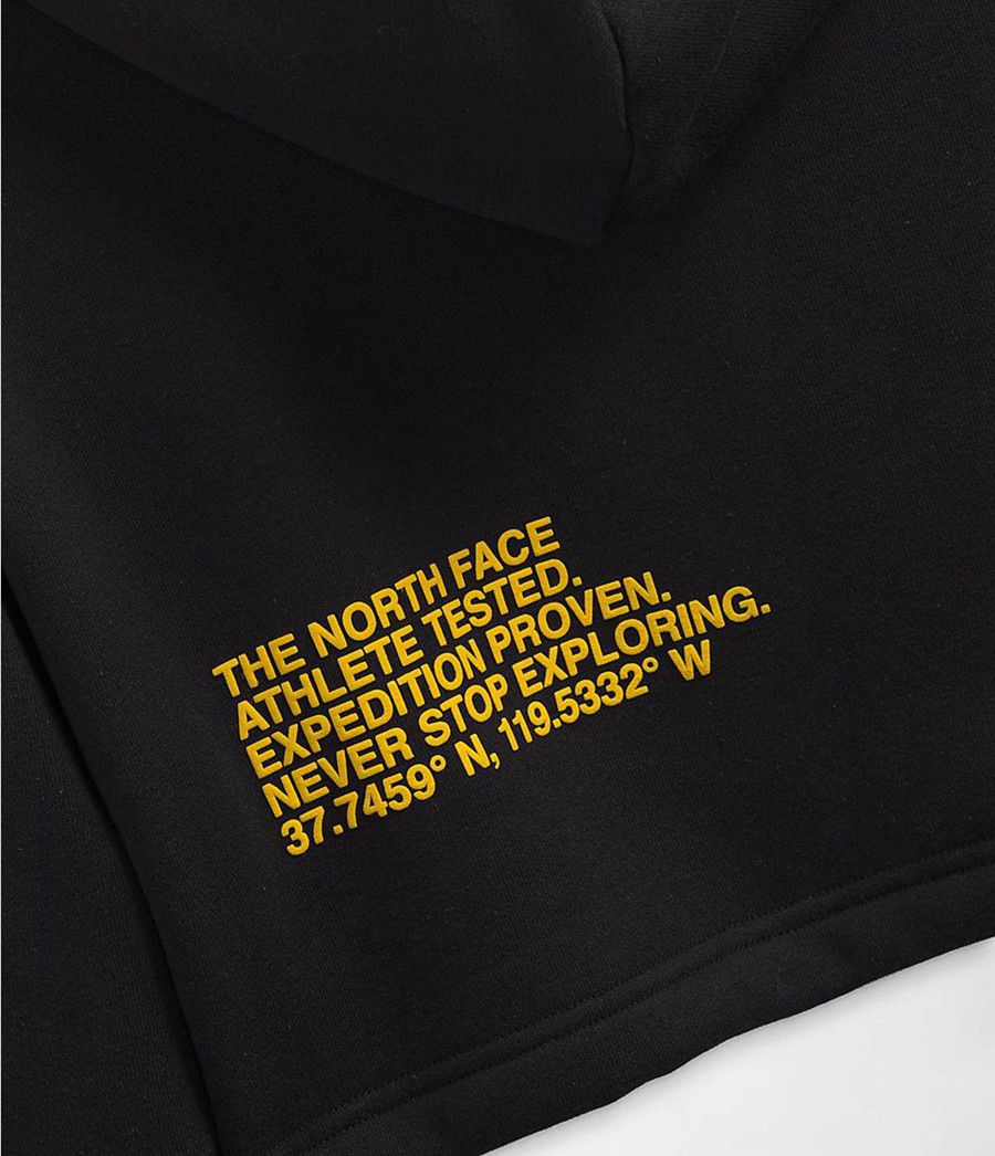 Dámské Hoodies The North Face Coordinates Crop Drop Pullover Černé | EASWJFZ-27