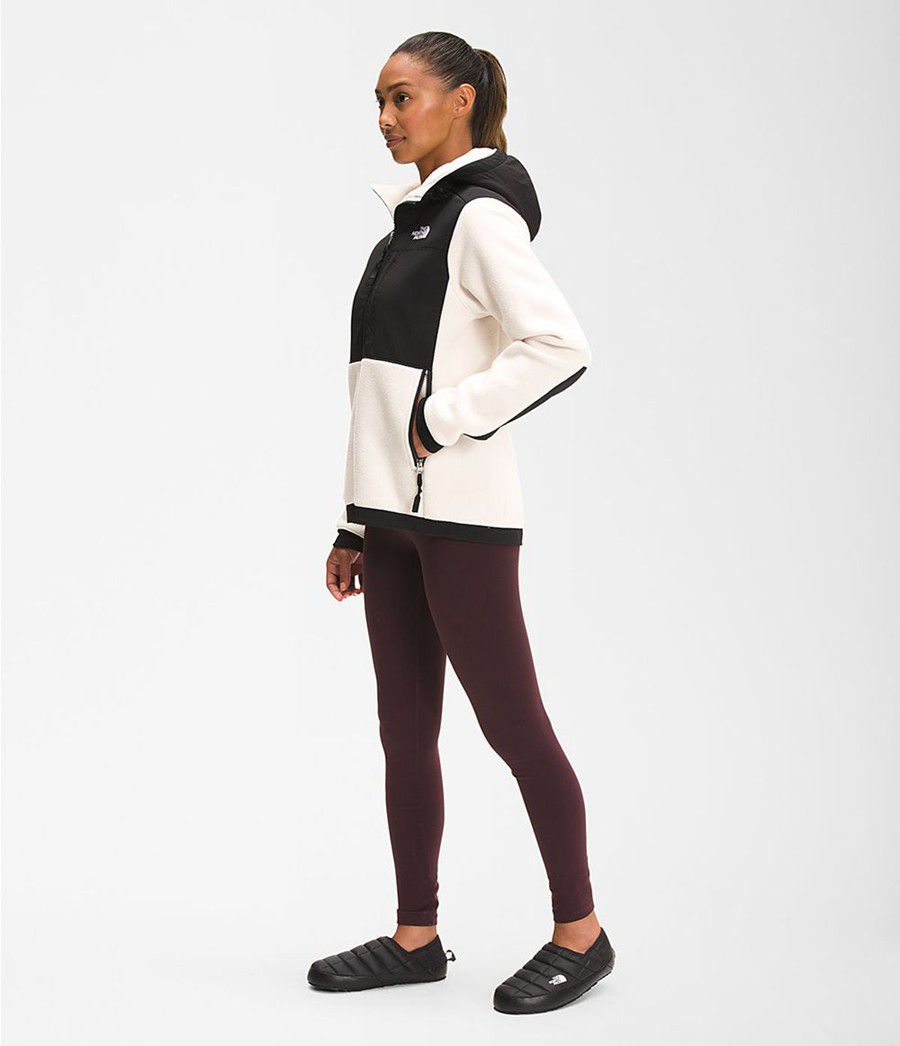 Dámské Hoodies The North Face Denali 2 Bílé | RFXTNQP-57