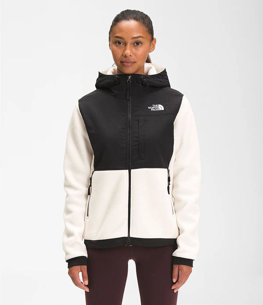 Dámské Hoodies The North Face Denali 2 Bílé | RFXTNQP-57