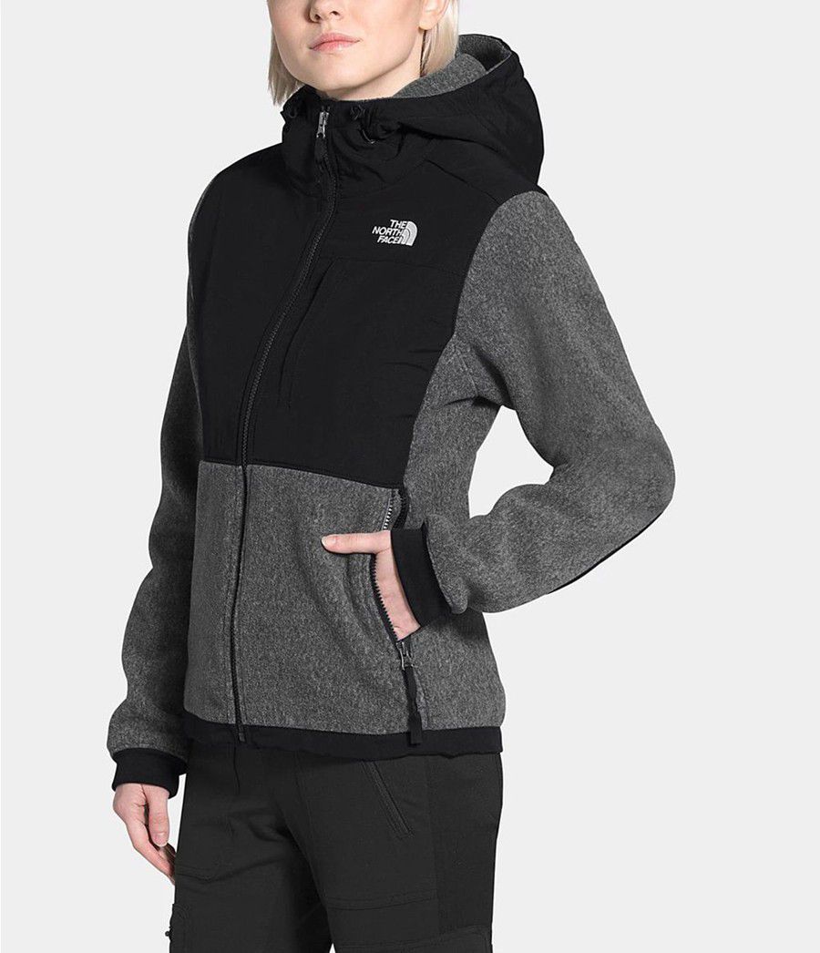 Dámské Hoodies The North Face Denali 2 Šedé | VKZBCDR-83