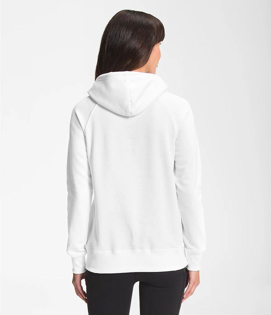 Dámské Hoodies The North Face Half Dome Pullover Bílé | DMAQXIP-83