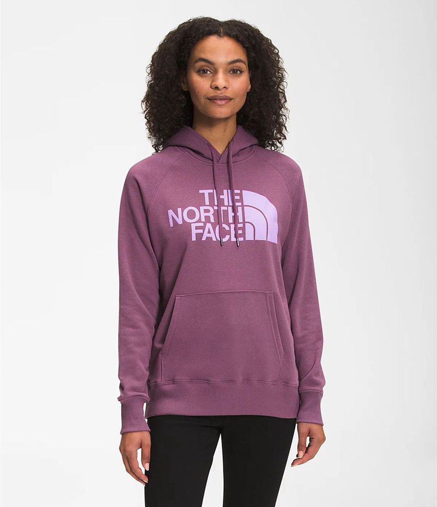 Dámské Hoodies The North Face Half Dome Pullover Fialové | EIVXUBT-28