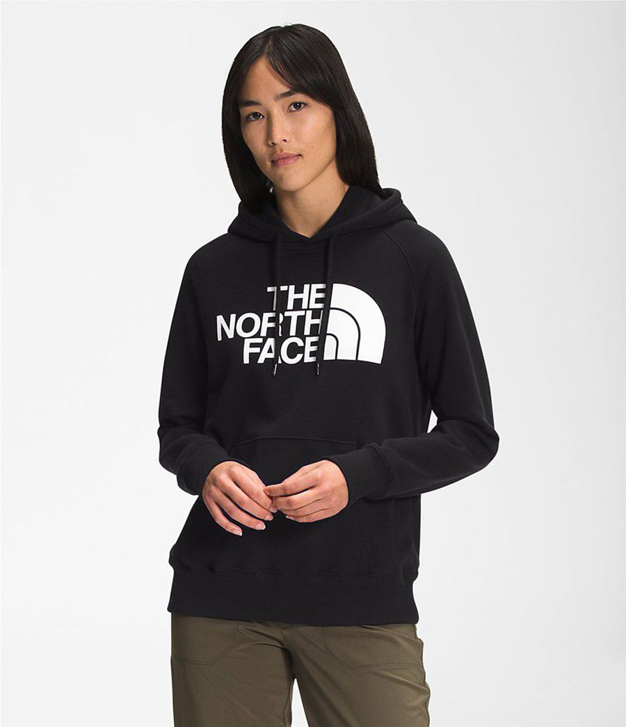 Dámské Hoodies The North Face Half Dome Pullover Černé | CZLEBUJ-16