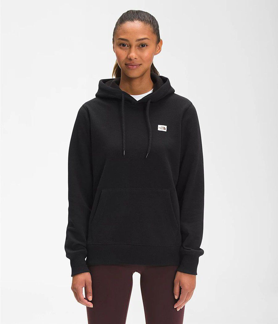 Dámské Hoodies The North Face Heritage Patch Pullover Černé | NRPXUTA-91