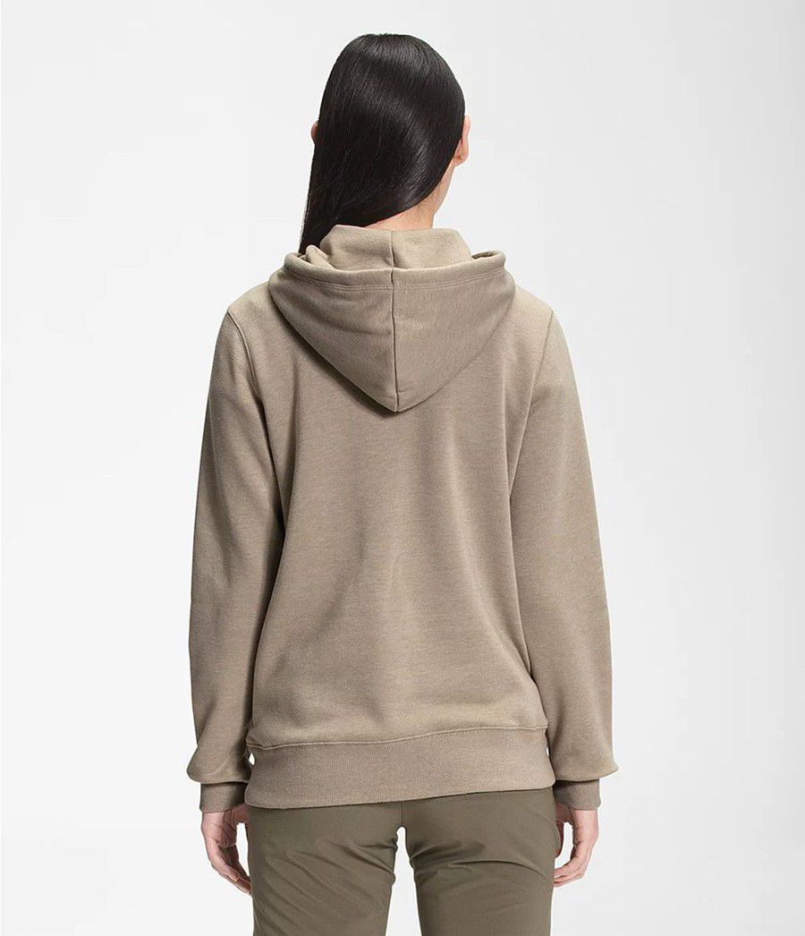 Dámské Hoodies The North Face Heritage Patch Pullover Taupe | USIFCMW-90