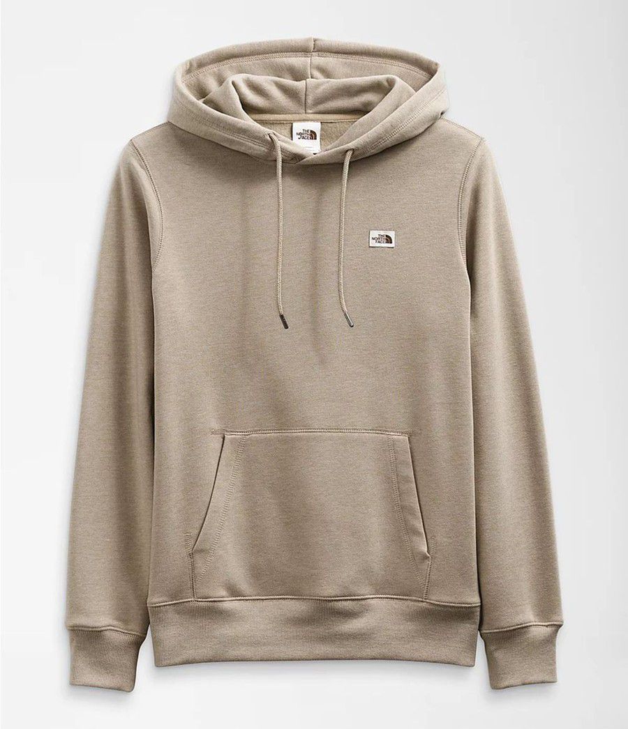 Dámské Hoodies The North Face Heritage Patch Pullover Taupe | USIFCMW-90