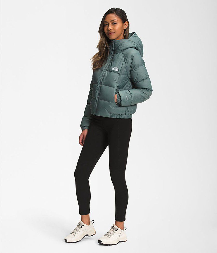Dámské Hoodies The North Face Hydrenalite Down Zelene | XGCQWLK-58