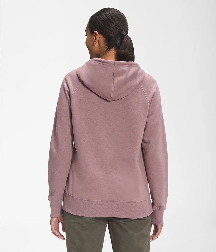 Dámské Hoodies The North Face Luxe Half Dome Pullover Světle Fialové | QAICXFG-38