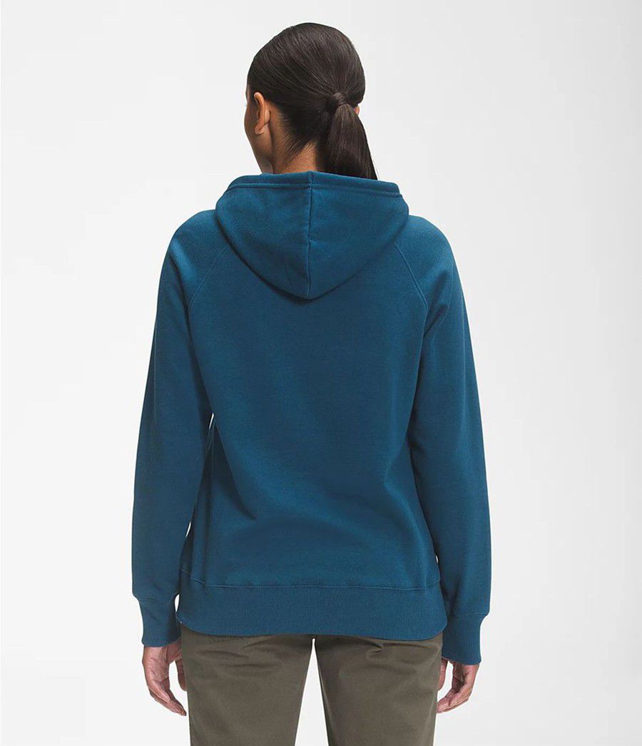 Dámské Hoodies The North Face Luxe Half Dome Pullover Blankyt | QBFNERW-84