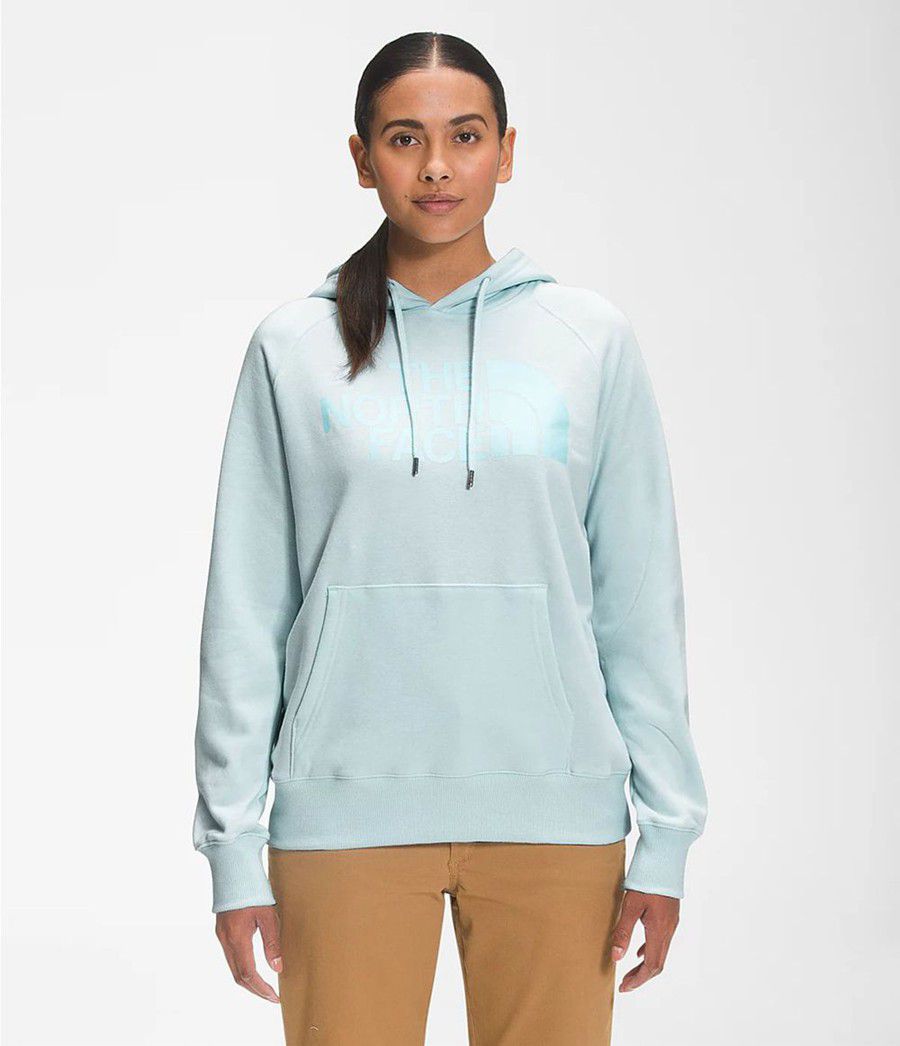 Dámské Hoodies The North Face Luxe Half Dome Pullover Blankyt | OLTWURF-09