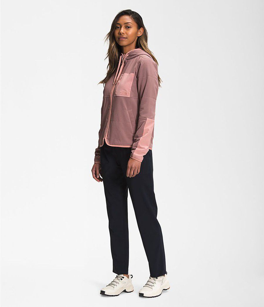 Dámské Hoodies The North Face Mountain Sweatshirt Světle Fialové | XCWGNMT-71