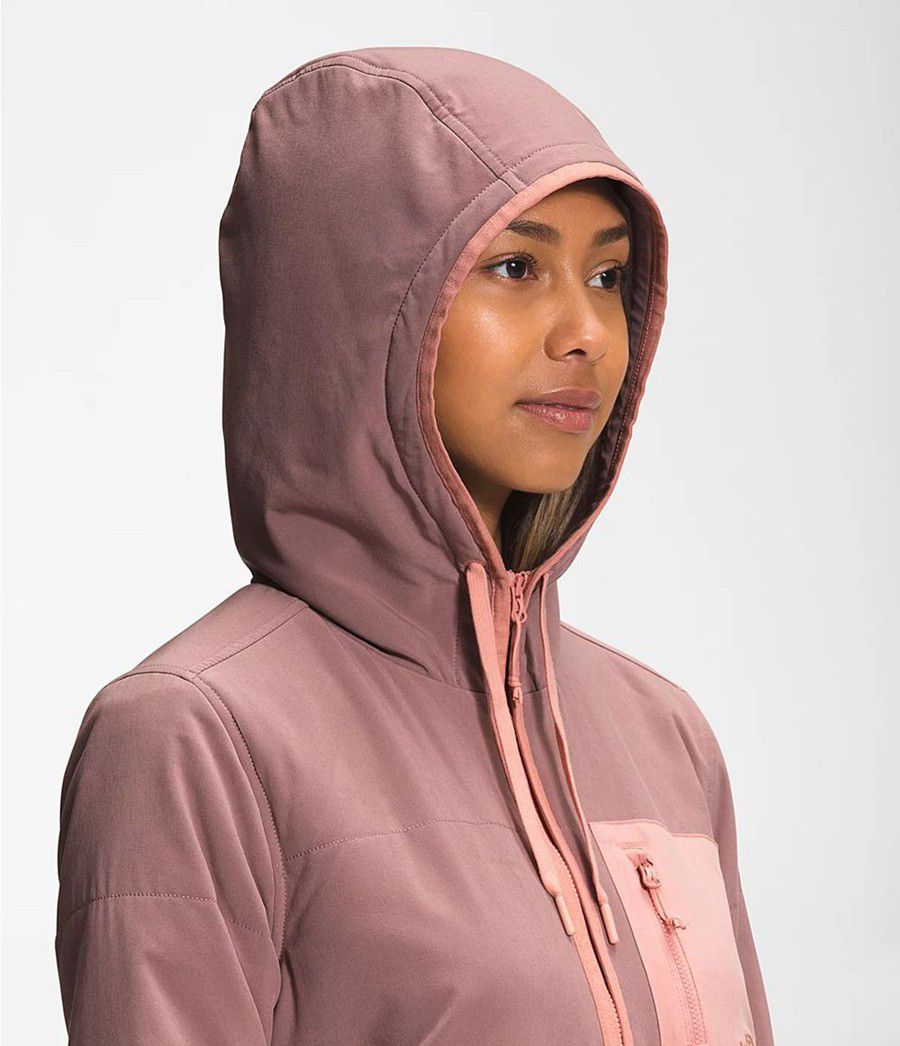 Dámské Hoodies The North Face Mountain Sweatshirt Světle Fialové | XCWGNMT-71