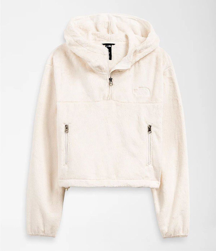 Dámské Hoodies The North Face Osito ¼ Zip Bílé | FGOBKXM-24