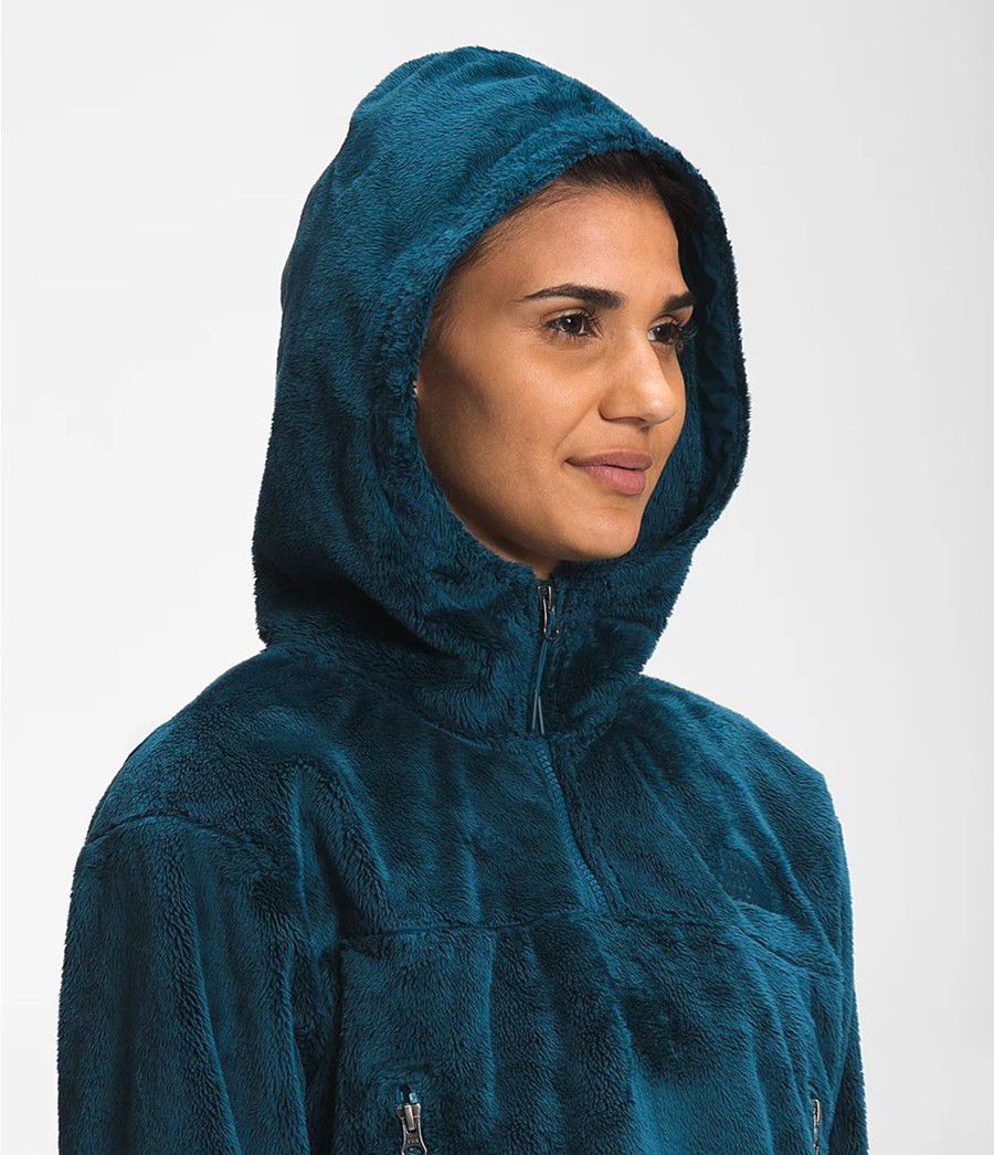 Dámské Hoodies The North Face Osito ¼ Zip Blankyt | HQUYVWM-58