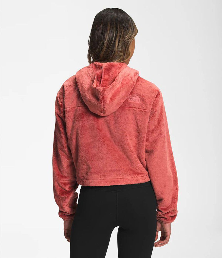 Dámské Hoodies The North Face Osito ¼ Zip Růžové | ESQCZDO-29