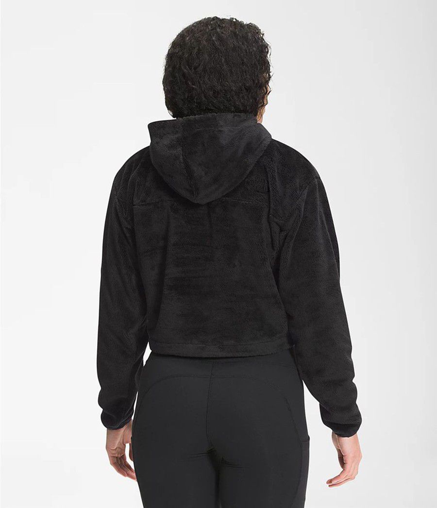Dámské Hoodies The North Face Osito ¼ Zip Černé | KTUZWBP-62