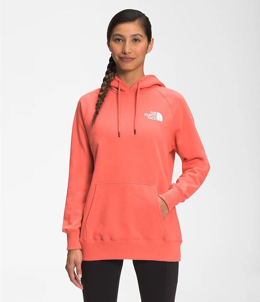 Dámské Hoodies The North Face Parks Pullover Oranžové | SAWHXVU-38