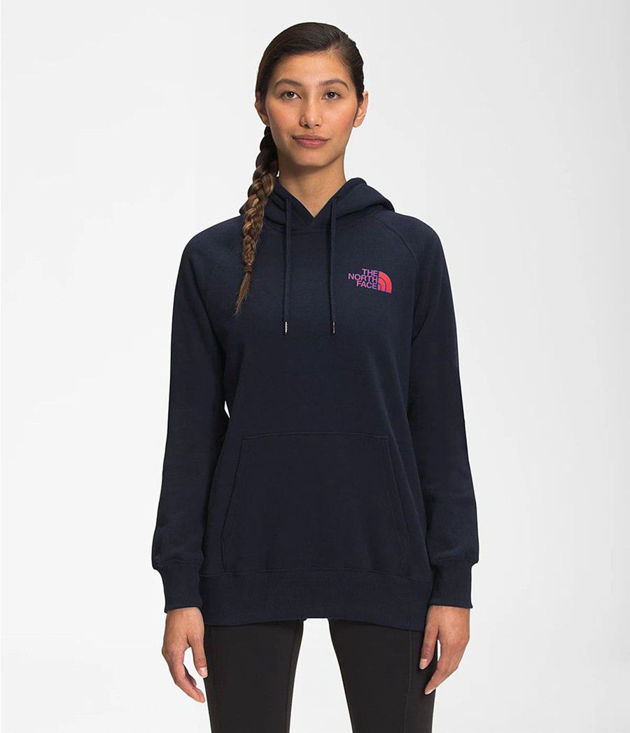 Dámské Hoodies The North Face Parks Pullover Tmavě Blankyt | CAXHRWK-84
