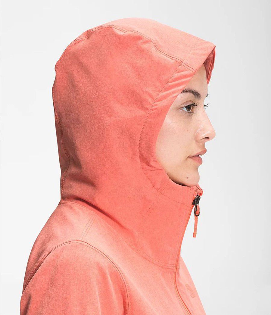 Dámské Hoodies The North Face Shelbe Raschel Oranžové | UPEGNKY-48