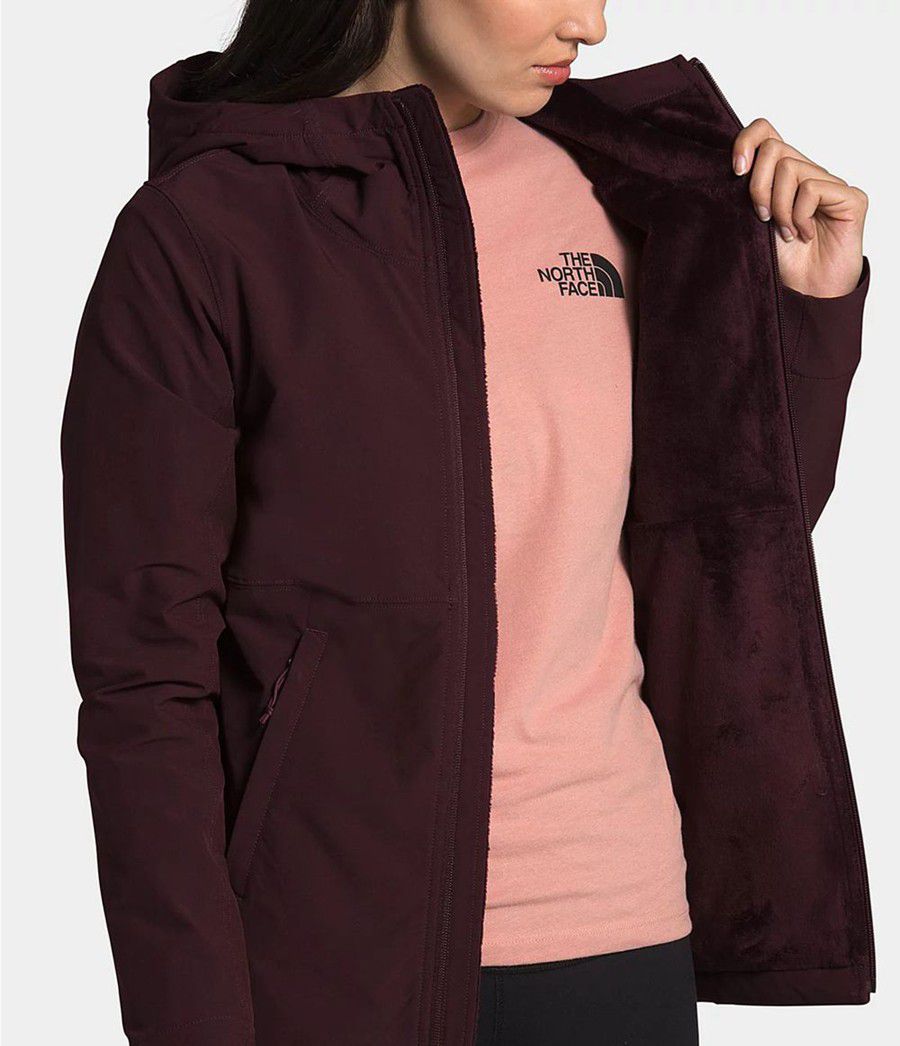 Dámské Hoodies The North Face Shelbe Raschel Hnědé | AXLBUTG-36