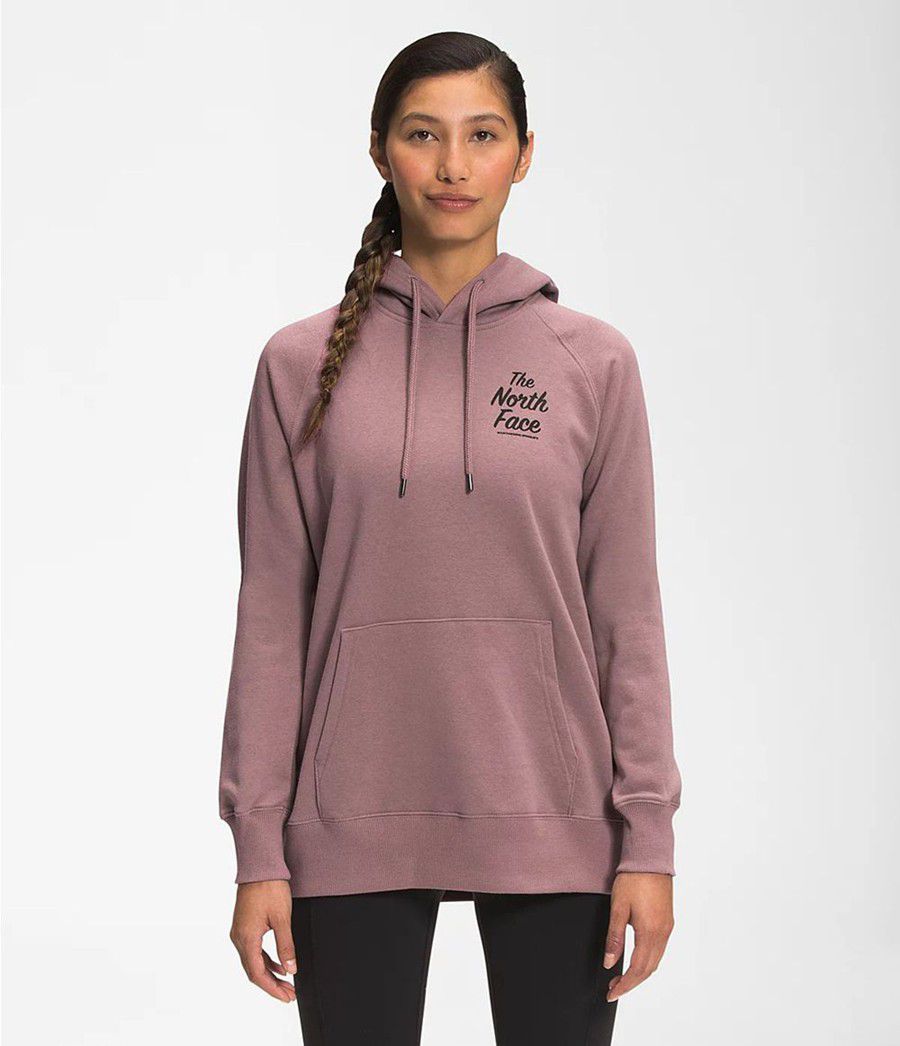 Dámské Hoodies The North Face Snowy Mountain Světle Fialové | BQAWJZO-09