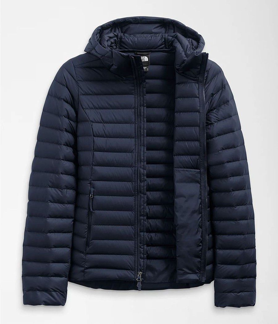 Dámské Hoodies The North Face Stretch Down Tmavě Blankyt | XPJKOUS-78