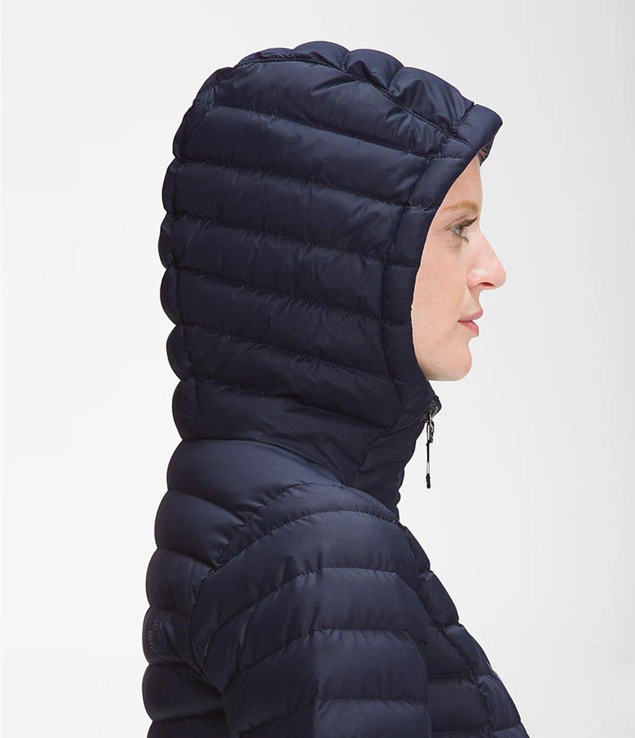 Dámské Hoodies The North Face Stretch Down Tmavě Blankyt | XPJKOUS-78