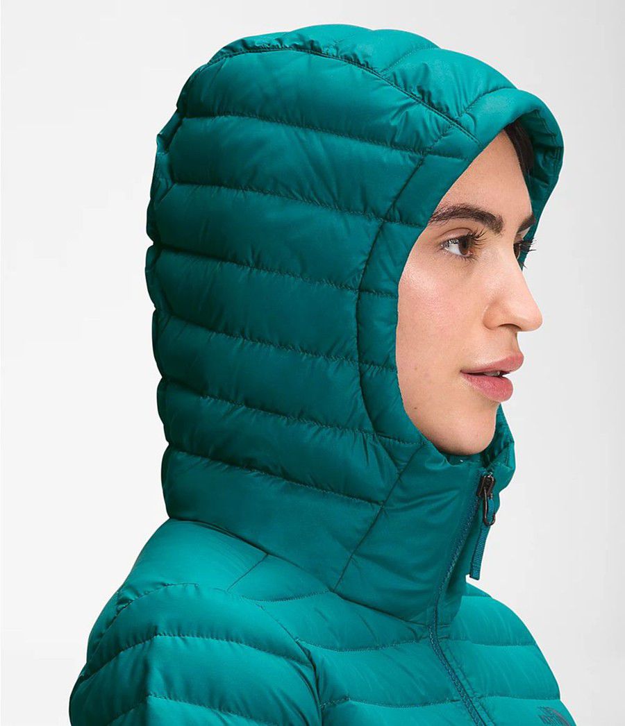 Dámské Hoodies The North Face Stretch Down Blankyt | WIROFSC-18