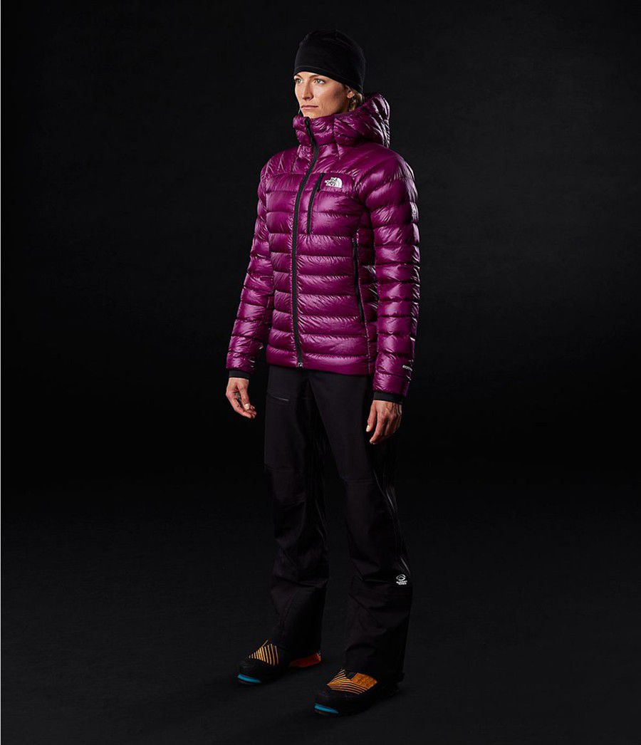 Dámské Hoodies The North Face Summit Down Fialové | IGXNKLR-26