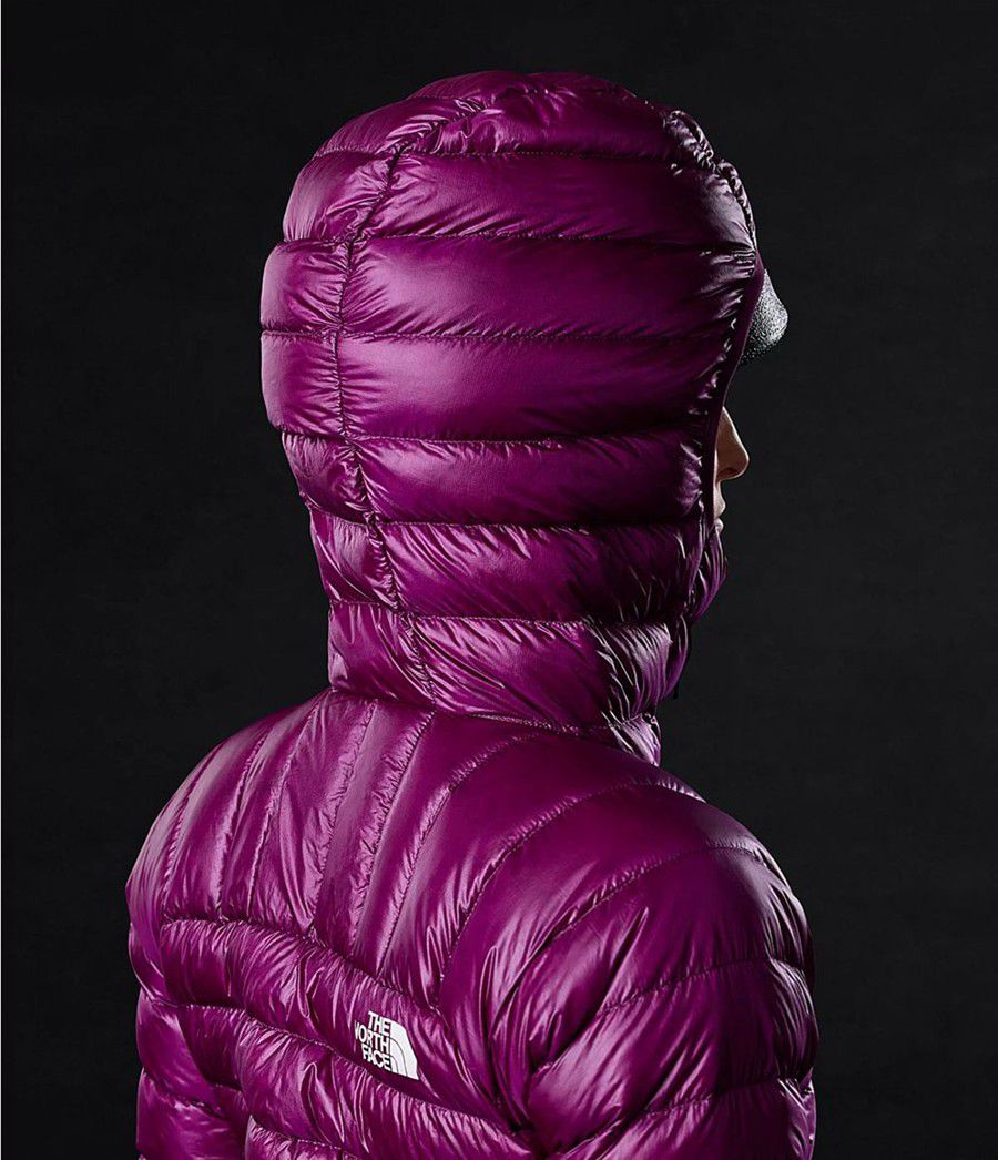 Dámské Hoodies The North Face Summit Down Fialové | IGXNKLR-26
