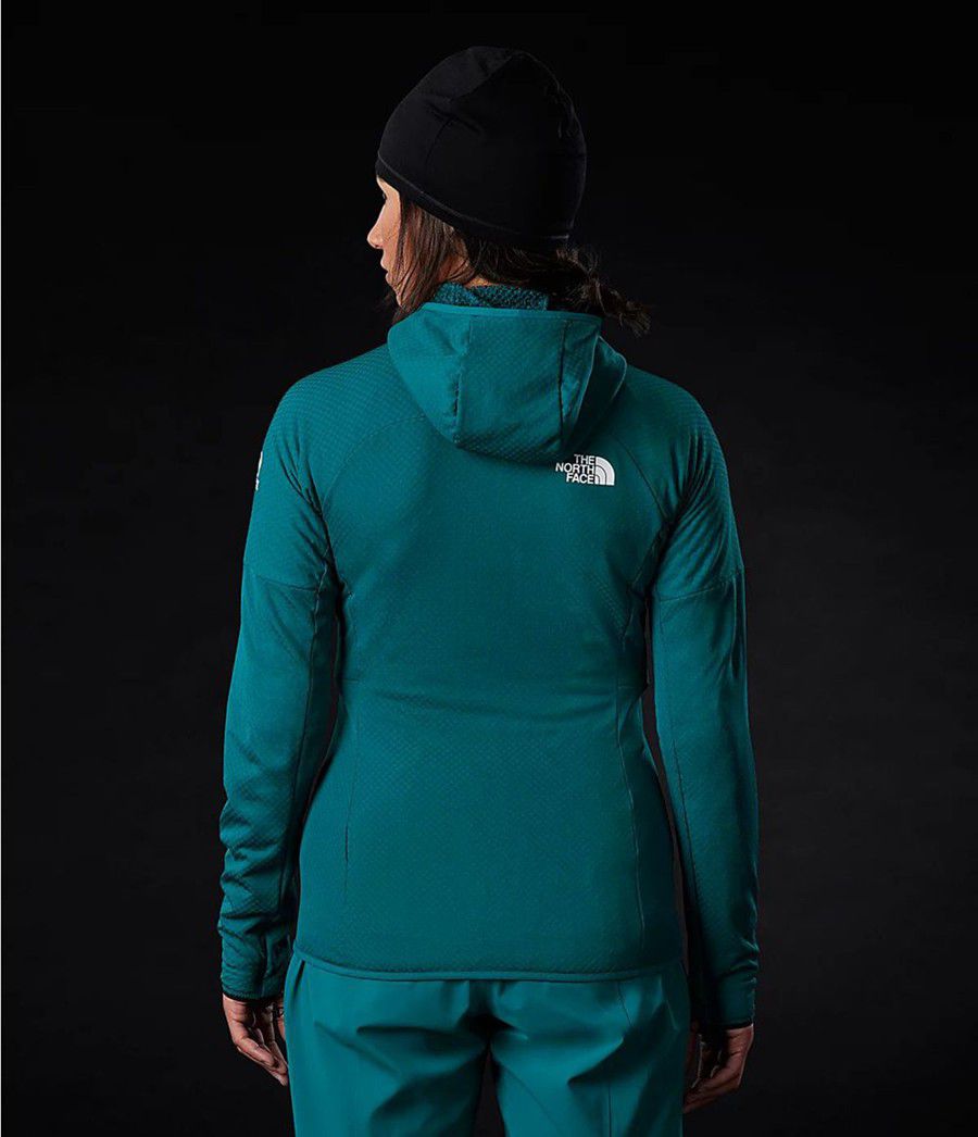 Dámské Hoodies The North Face Summit L2 Futurefleece Full Zip Blankyt | VRKSGEL-51