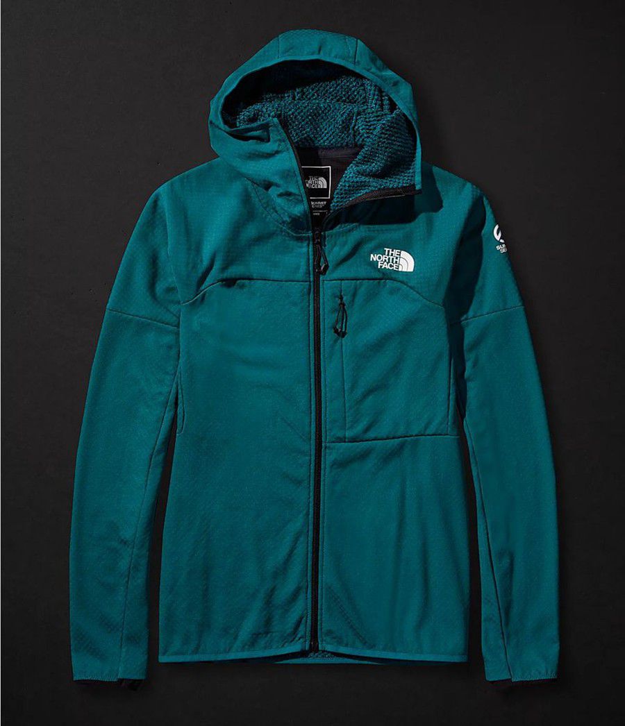 Dámské Hoodies The North Face Summit L2 Futurefleece Full Zip Blankyt | VRKSGEL-51