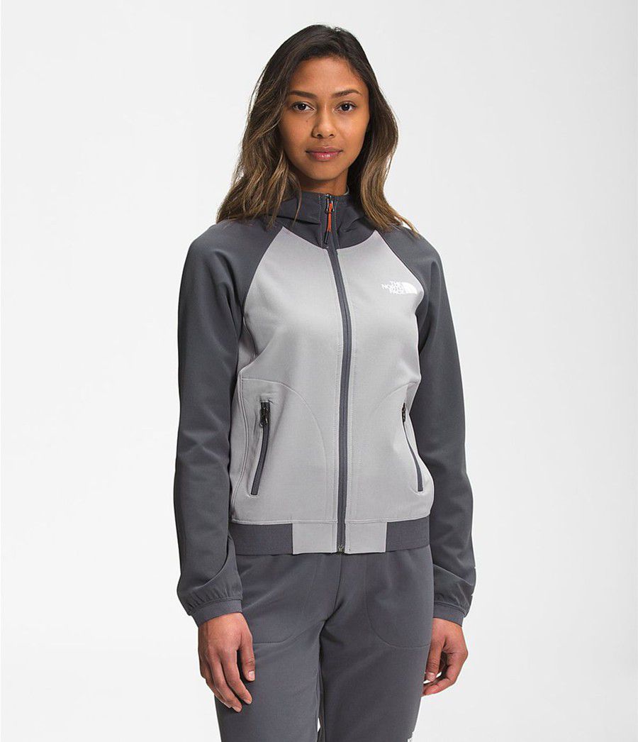 Dámské Hoodies The North Face Tekware® Fleece Šedé | ZOLXBSY-20