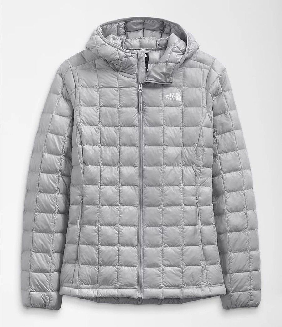 Dámské Hoodies The North Face Thermoball Eco Šedé | YOSNIAR-57