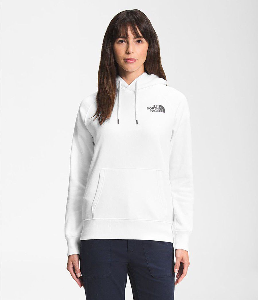 Dámské Hoodies The North Face Walls Pullover Bílé | ZCEXAIM-91