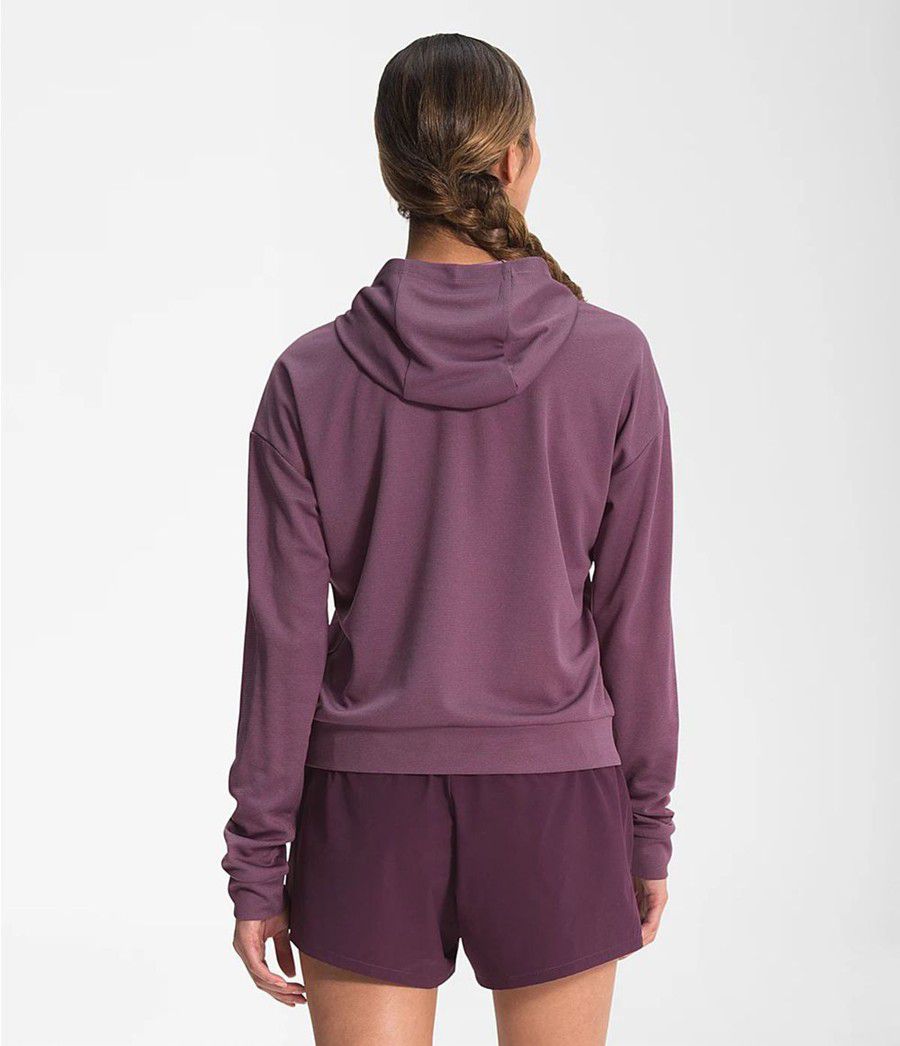 Dámské Hoodies The North Face Wander Sun Fialové | JHUFZDY-73
