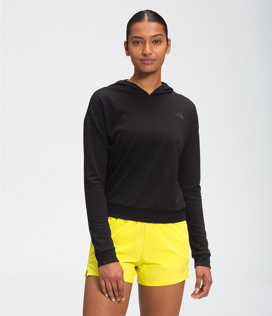 Dámské Hoodies The North Face Wander Sun Černé | RKCLAET-79